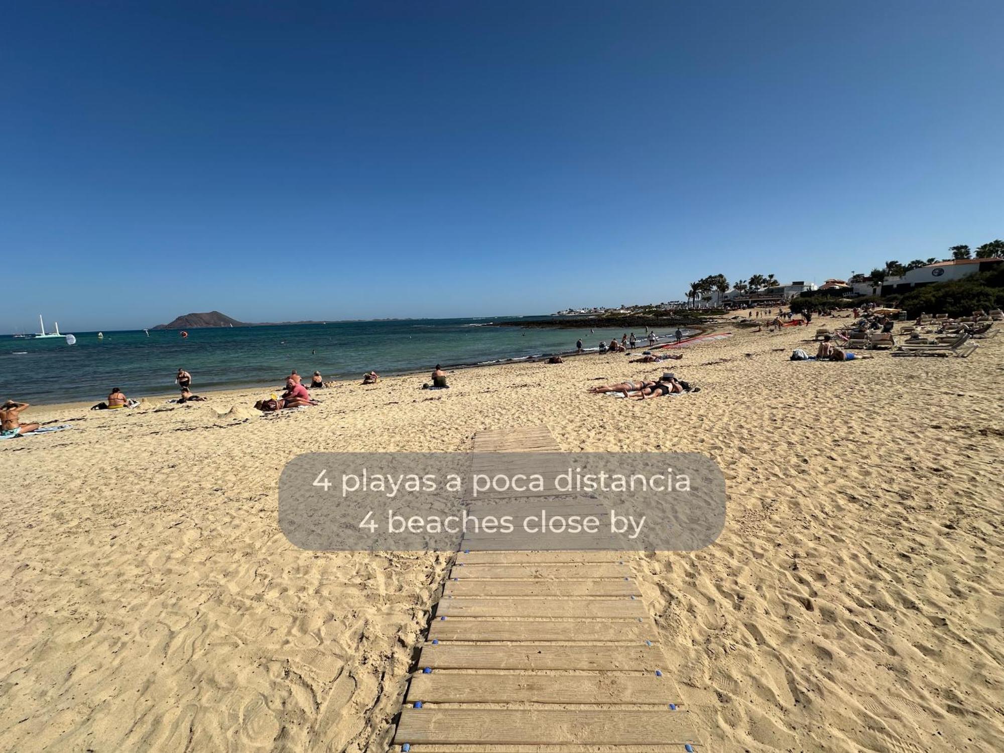 Apartamento Fresh Lemonade Con Piscina, Ac, Doble Terraza, Cocina Completa Y Parking Corralejo Exterior foto